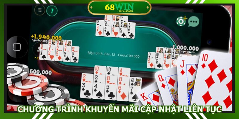 Nhà cái cập nhật chương trình khuyến mãi liên tục