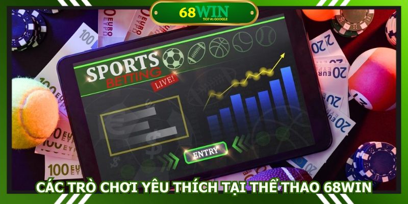 Người chơi trải nghiệm nhiều bộ môn thể thao 68Win