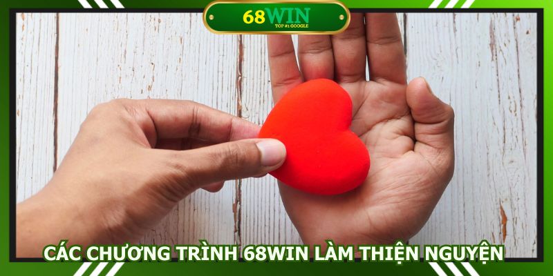 Nhiều hoạt động 68win làm thiện nguyện triển khai