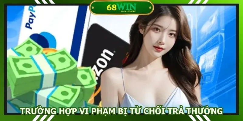 Trường hợp vi phạm bị từ chối trả thưởng bánh xe may mắn