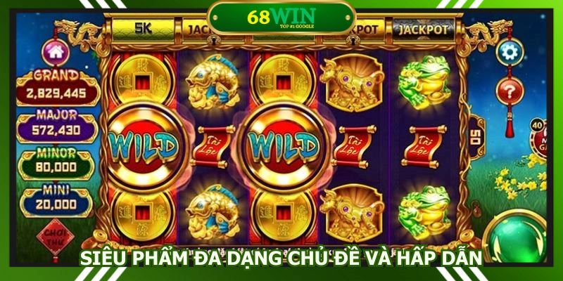 Tựa game với lối chơi gay cấn mang đến thưởng hấp dẫn